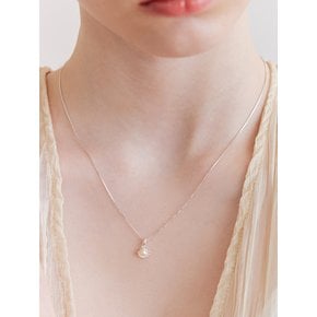 [진주귀걸이 2종 증정] Seashell fresh pearl necklace