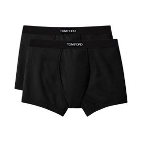 Tom Ford 톰포드 코튼 박서 브리프 블랙 (2개입)
