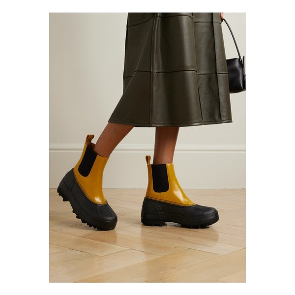 프로엔자슐러 소렐 카리부 가죽 고무 플랫폼 첼시 부츠 옐로 1647597352609609