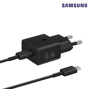 삼성정품 25 W PD 충전기 절전형 (USB C to C 케이블 포함) EP-T2510X N