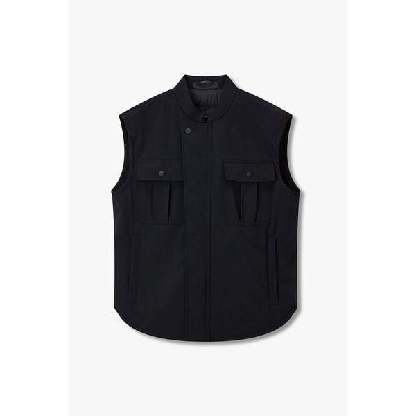 남성 로고 트리밍 패디드 베스트 A115317200000