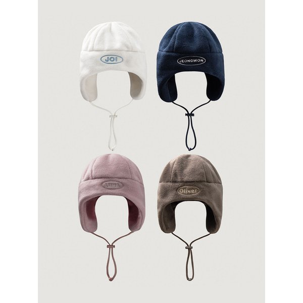 커스텀 플리스 이어머프 비니_4COLOR