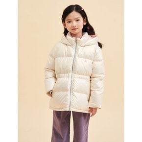 *SSG몰특가*[BEANPOLE KIDS] 여아 오로라 덕다운 중패딩 아이보리 (BI3938G010)