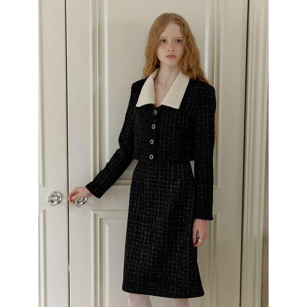 누벨 트위드 투피스