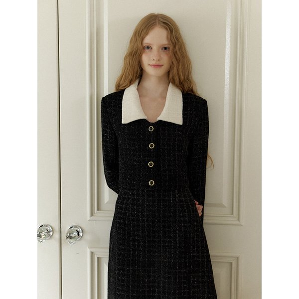 누벨 트위드 투피스