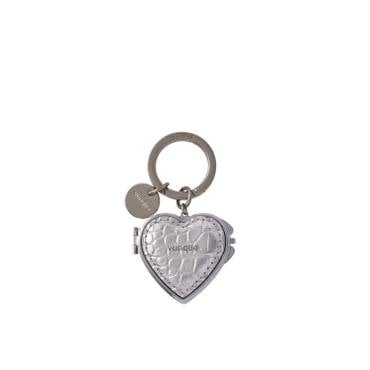분크 Heart Pocket Mirror Charm (하트 포켓 미러 참) Silver _ VQB5-1AC404-1SIXX