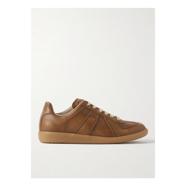 가죽 스니커즈 탠 브라운 46376663162859908