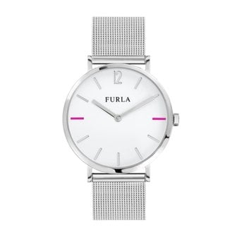  [정상가 200,000원] FURLA 훌라 지아다 실버 메쉬 메탈 시계 R4253108503