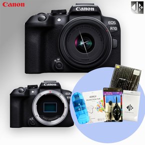 EOS R10 KIT/RF-s 18-45mm +액정보호필름+융+청소도구+리더기+필터 JK