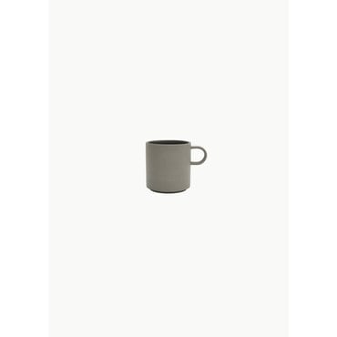 샵아모멘토 하사미포슬레인 25PF HDG120 - Mug Cup 85mm Medium, Dark Grey