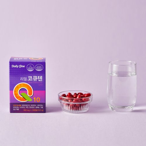 데일리원 리얼 코큐텐 550mg X 30캡슐 3통 3