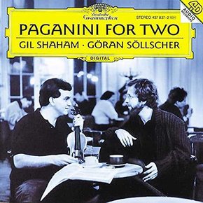 NICOLO PAGANINI - PAGANINI FOR TWO/ GIL SHAHAM, GORAN SOLLSCHER 파가니니: 바이올린과 기타