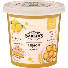 바커스 레몬 커드 스프레드 잼 Barkers Lemon Curd 400g