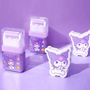 산리오 쿠로미 롤러 지우개 / kuromi 청소지우개