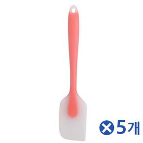 알뜰한 편리한 안심 실리콘 알뜰주걱x5개 부드러운주걱 이유