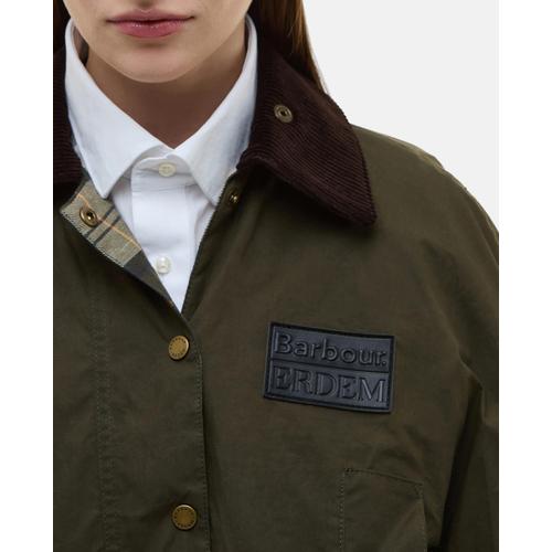 [해외배송] BARBOUR X ERDEM 리버서블 CLOVER SS25 SHOWERPROOF LSP0234LSPBE32 B0031557488