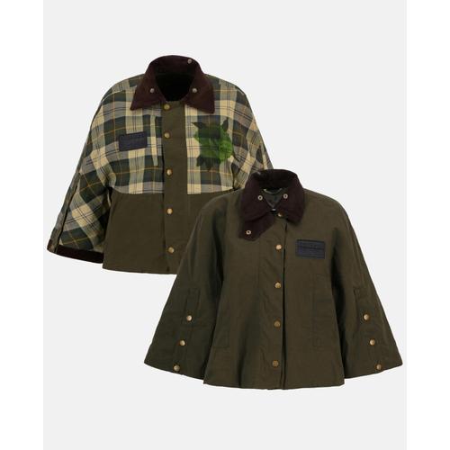 [해외배송] BARBOUR X ERDEM 리버서블 CLOVER SS25 SHOWERPROOF LSP0234LSPBE32 B0031557488