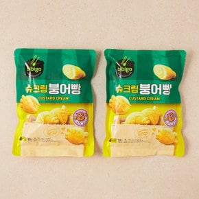 CJ 비비고 우떠 슈크림 붕어빵 300g*2