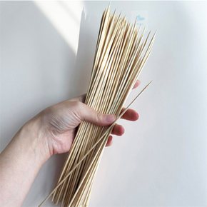 꼭지스토어 대나무 꼬치 꼬지 100개입 닭꼬치꼬지 바베큐꼬치 바비큐꼬치 떡꼬치꼬지