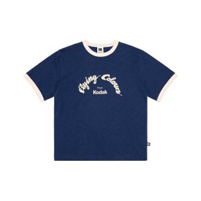 [공식]그래픽 링거 반팔티셔츠 NAVY