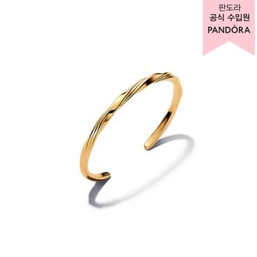 판도라 [백화점 보증서 제공] 트위스티드 오픈 뱅글 563869C00