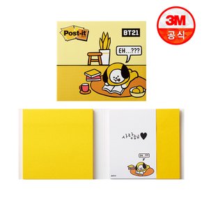 BT21 포스트잇 강한점착용 커버노트_치미