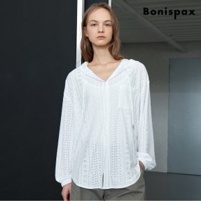 루즈핏 베이직 후드 포켓 긴팔 셔츠 (XQ1BA010L0)