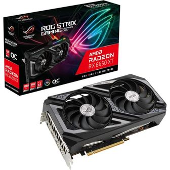  영국 아수스 그래픽카드 ROG Strix AMD Radeon RX 6650 XT V2 OC Edition Gaming Graphics Card