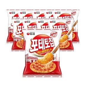 농심 포테토칩 잭슨페퍼로니맛x10개 50g / 감자칩 스낵_