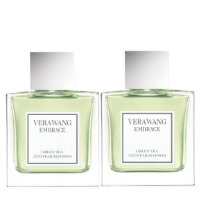 VERA WANG 베라 왕 엠브레이스 오 드 뚜왈렛 EDT 그린티 앤 펄블로썸 30ml 2개