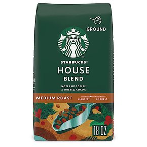 스타벅스 House Blend 하우스블랜드 미듐 로스트 그라운드 커피 18oz(510g)