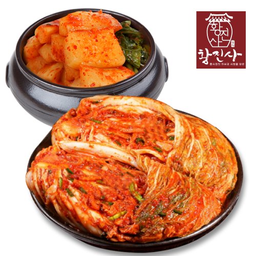 [황진사] 청송심부자 보쌈김치 3kg+총각김치 1kg