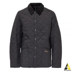 바버 Heritage Liddesdale Quilted Jacket - Black (MQU0240 BK11) (헤리티지 리데스데