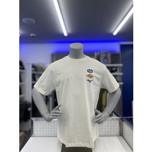 미즈노 [여주점] 32YA4156 남여공용 캐쥬얼 그래픽 반팔티셔츠 GRAPHIC TSHIRTS 반팔티 2C