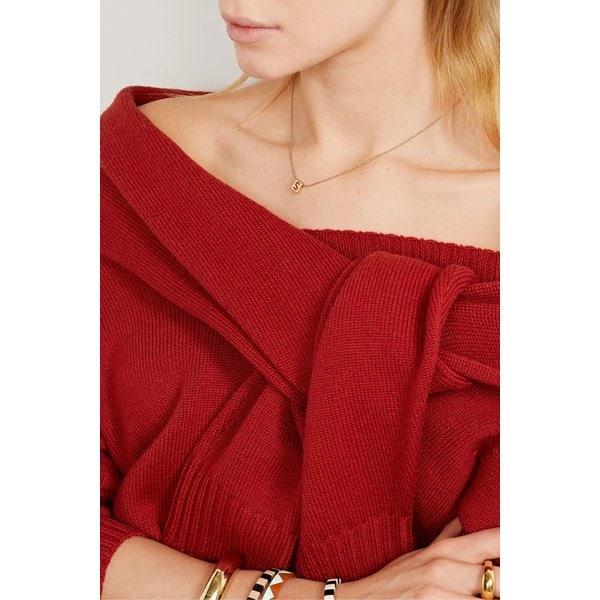 록산느 애슐린 이니셜 골드 플레이트 에나멜 목걸이 665933302785497