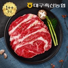 [냉장][대구축협] 팔공참한우 1++등급7 등심 300g