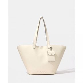 4501030 Proenza Schouler White Label Large Bedford Leather Tote Bag - Ivory