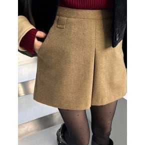 Wool Pocket Skirt-Pants [CBNS0PT53]