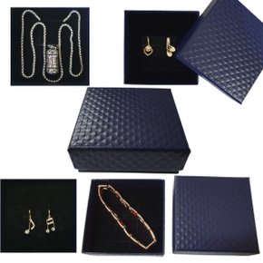 팔찌 목걸이 박스 악세사리 반지 귀걸이 겸용 선물 박스 종이 페이퍼 상자 선물용 박스 90 x 90 x 25mm