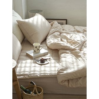 루시드슬립 듀드랍 도트 먼지없는 옥수수솜 무봉제 차렵이불세트 SS/Q/DK 7colors