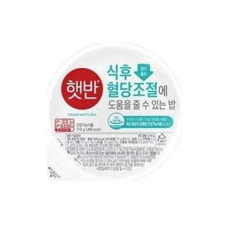  CJ 햇반 식후혈당조절도움밥 210g 36개