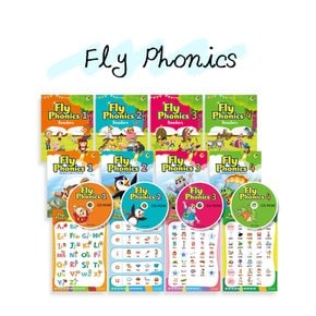 [픽토리]Fly phonics　플라이파닉스 1-4(리더스/벽그림/워크북/단어카드/CD) //사은품랜덤