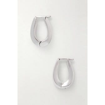 질샌더 실버톤 홀프 후프 귀걸이 46376663162980891
