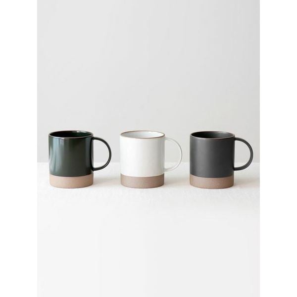 [2P세트] 카모메키친 국내생산 카페 오릇 투톤 예쁜 머그컵 쇼트 380ml