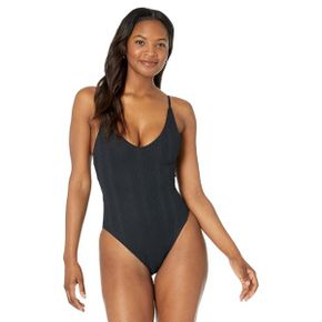 5437925 L*Space Pointelle Rib Gianna Classic One-Piece