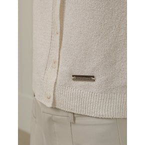 Collar Cool Knit Cardigan_NSCA471 (Hautebeige)