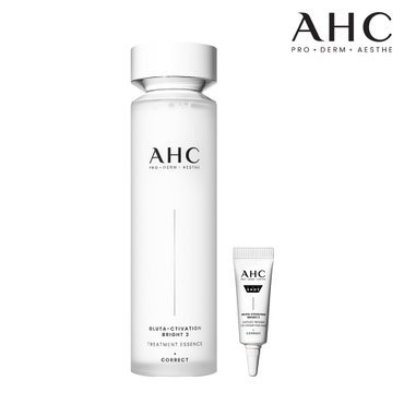 AHC 프로샷 글루타액티베이션 브라이트3 트리트먼트에센스 130ml+아이크림5ml