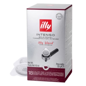 일리 illy ESE 호환용 커피 패드 인텐소 다크 로스트 18패드