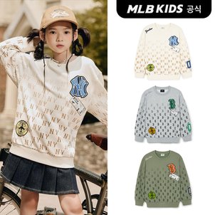 MLB키즈 (공식)24FW 모노티브 트래블 맨투맨 (3color) 7AMTMT444