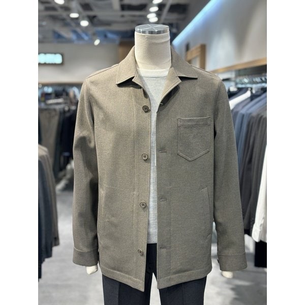 [파주점] 남성 25 S/S 베이지 오픈카라 셔켓 RRAMBC01A